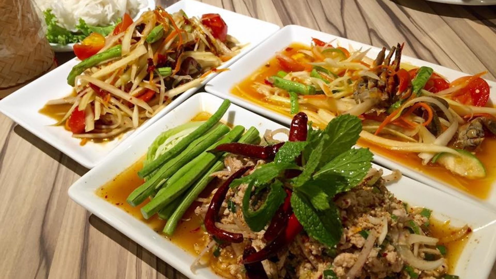 曼谷美食丨品尝曼谷美食,千万不要错过的青木瓜沙拉餐厅